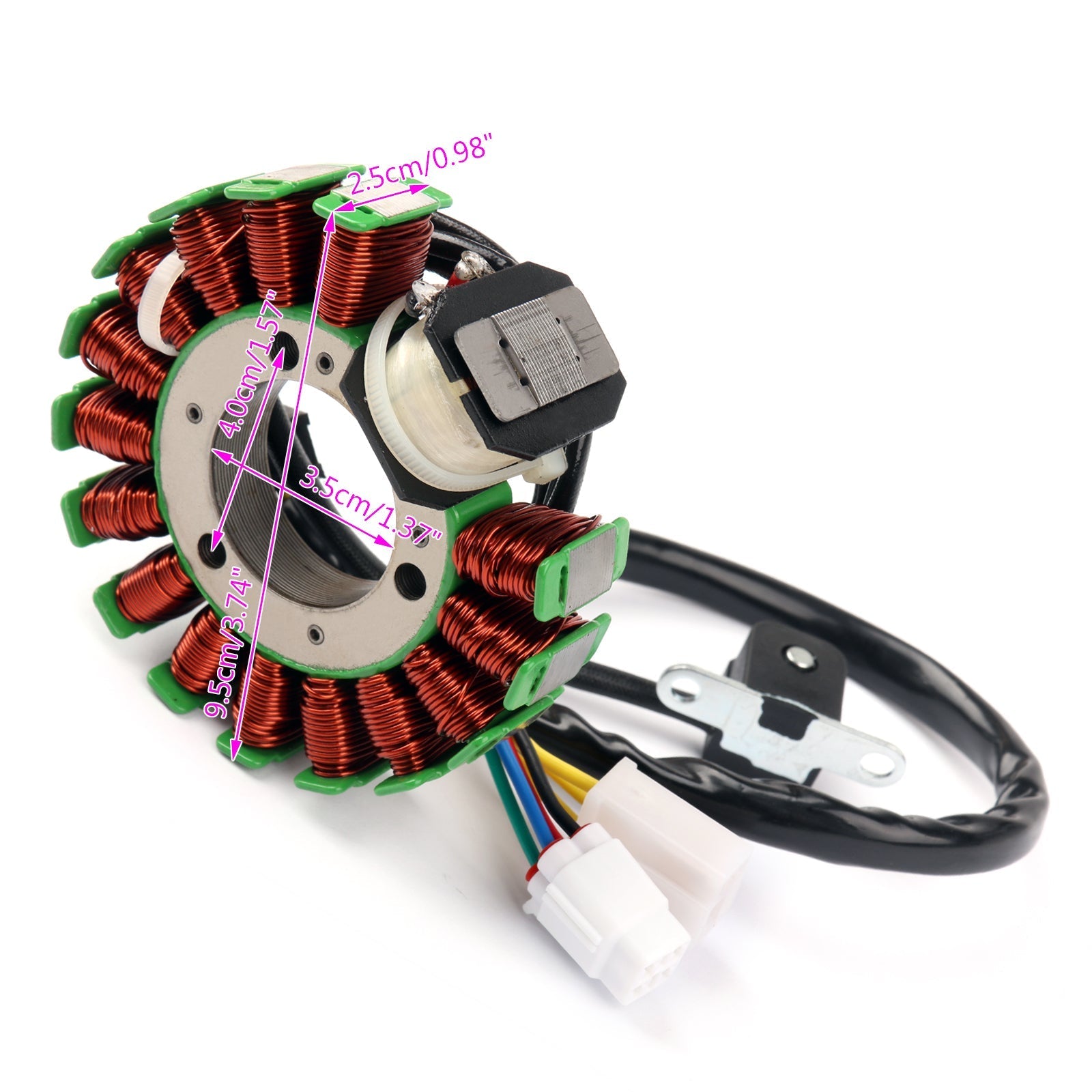 Bobina do estator gerador para Yamaha YFM250 Urso Tracker (99-2000) Califórnia (99-00) genérico