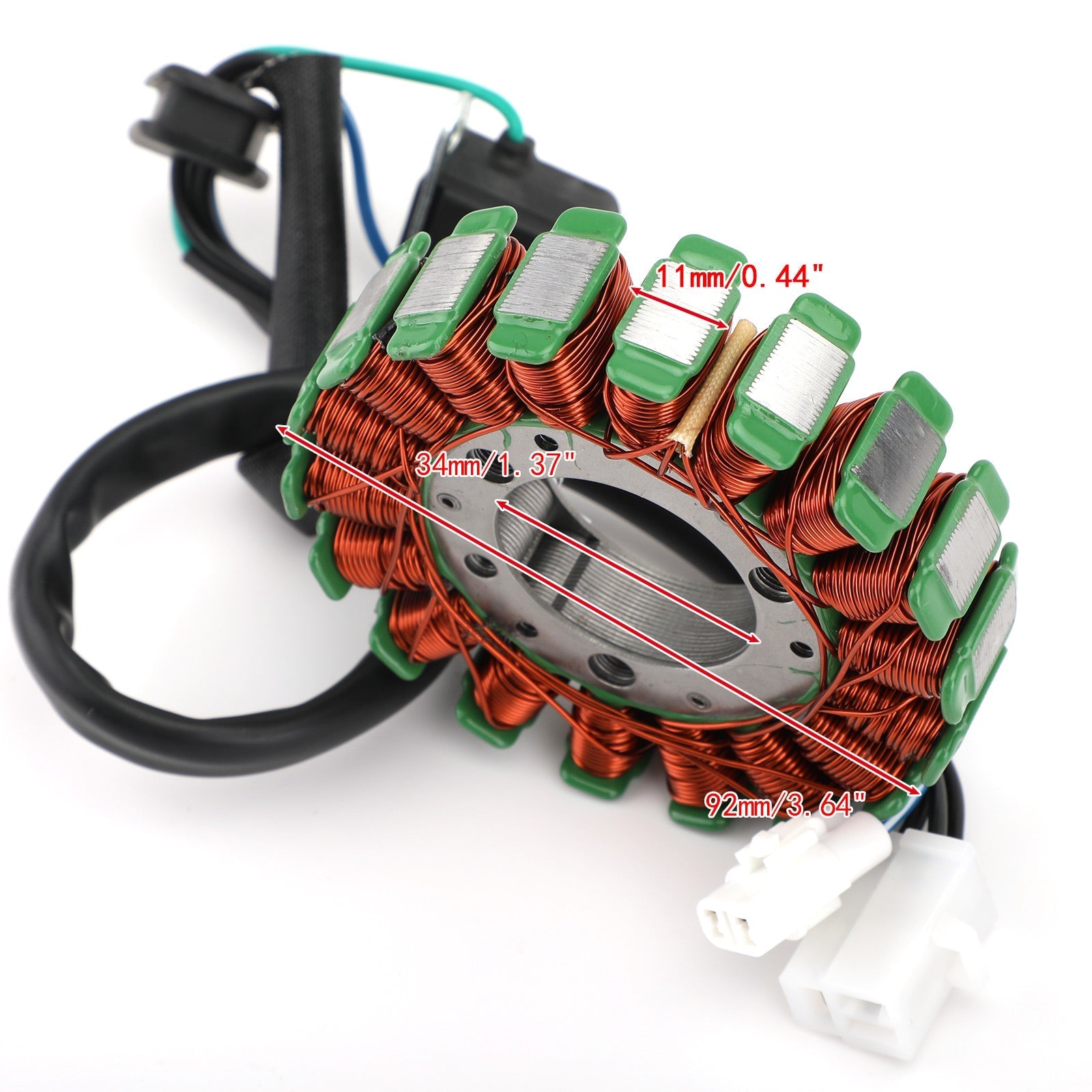 Estator de alternador para a Suzuki LTZ250 LT-Z250 Quadsport Z250 2004-2009 32101-05G00 Genérico