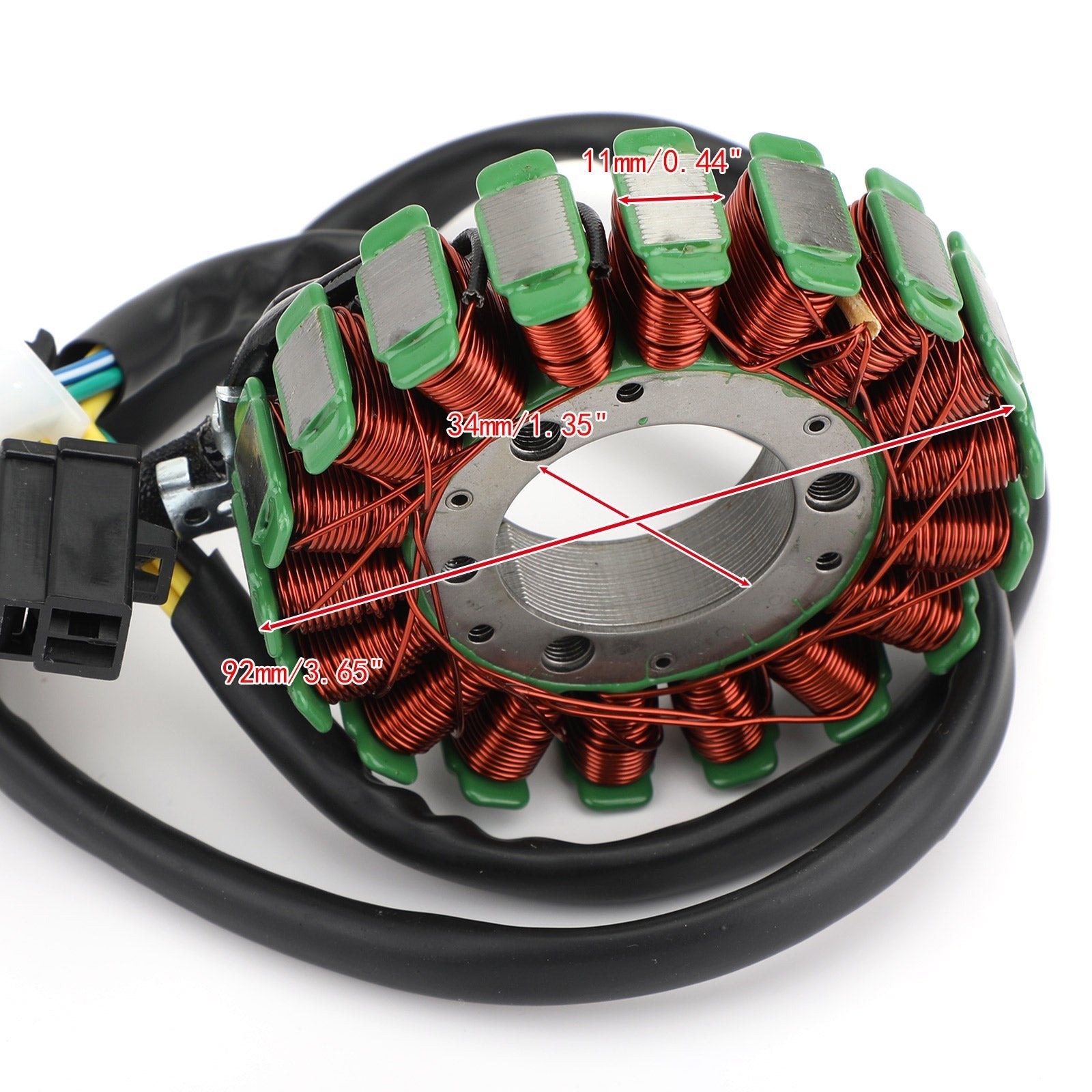 Magneto Generator Engine Stator Coil för Suzuki DR 125 200 SE 1994-2013 32101-42A30 32101-42A40