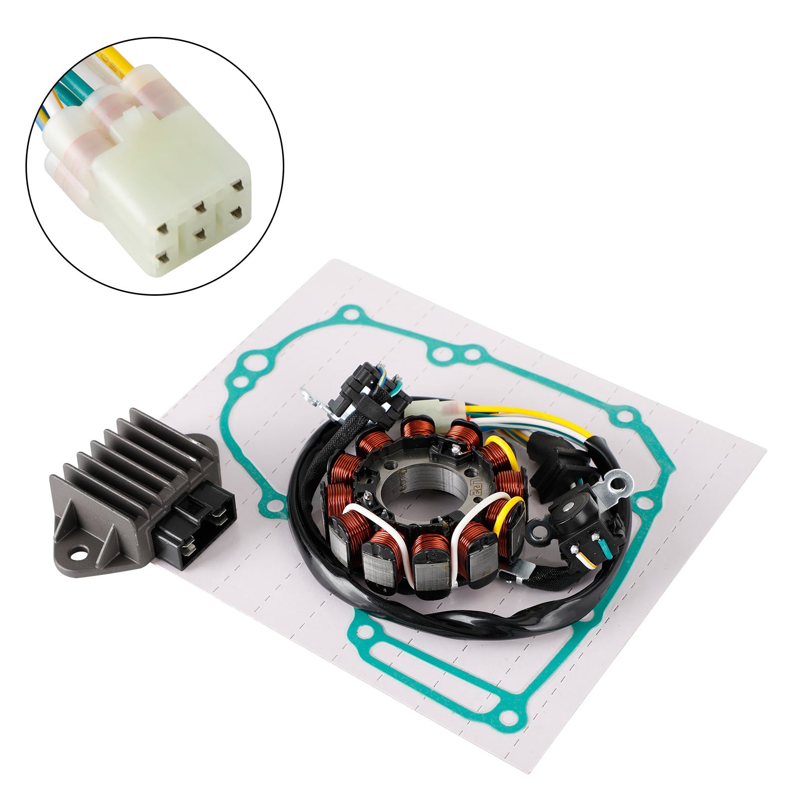 Regulador Magneto Stator Boble Junket Kit para Honda CRF 450 R PE05 2015 - 2016 genérico