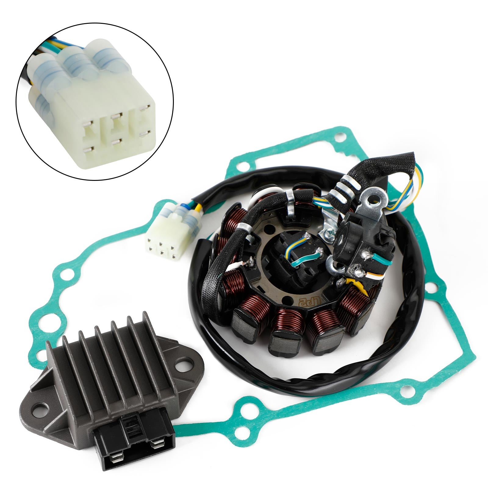 Regulator Magneto STATOR COIL PASKET KIT FÖR HONDA CRF250R CRF 250 R ME10 2013 Generisk