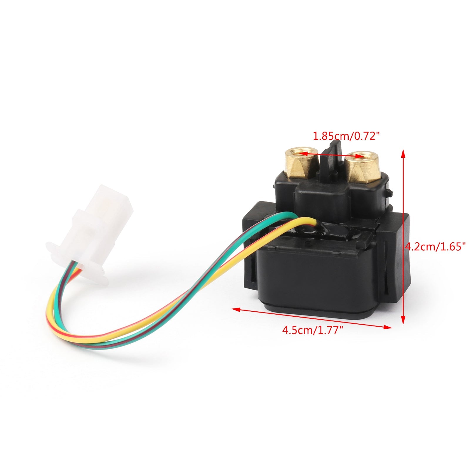 Starter Relay Solenoid för Yamaha SR XN XQ YFM 125 80 Grizzly 3MW-81940-01-00 Generic