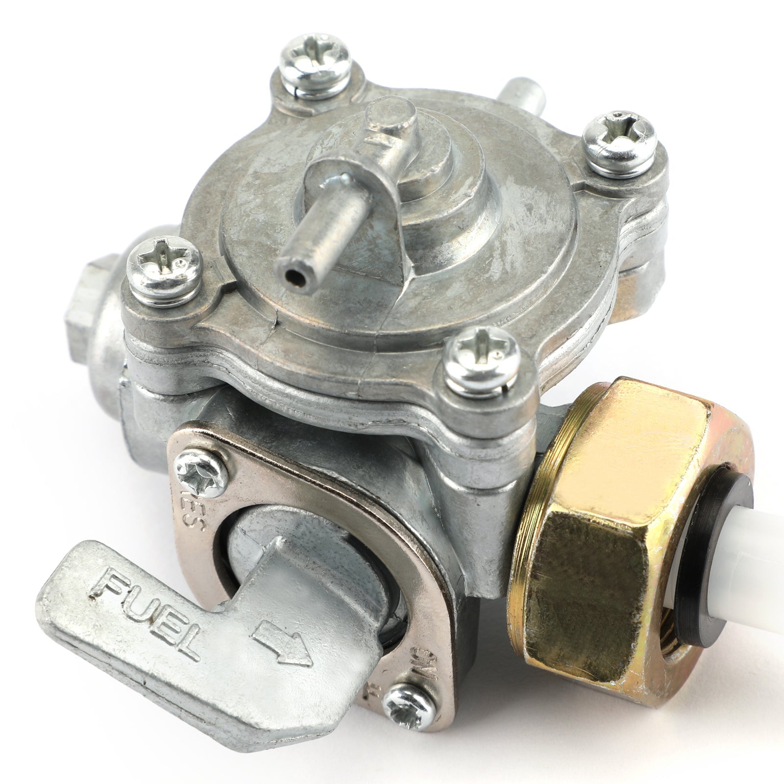 1x spínač palivovej nádrže na plynovú palivovú nádrž Ventil petcock pre Honda CB450 CB550 CB650 SC FT500 VT500 GENERIC