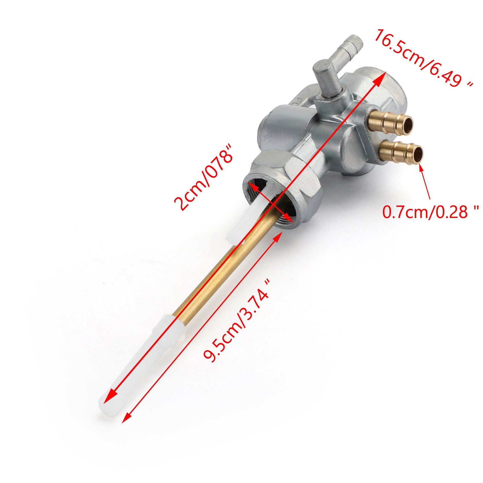 Gas Brandstof Benzine Klep Benzinekraan 51023-040 Voor Kawasaki H1 69-75 H2 72-75 KH500 76 Generieke