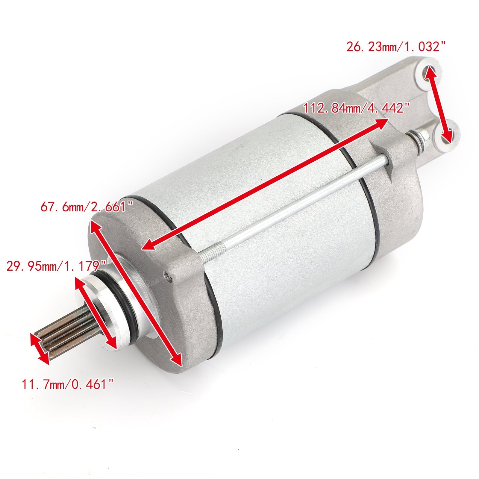 Nový štartér pre Honda 650 TRX650FA 680 TRX680FA Rincon, Pioneer 700 410-54065 Generic