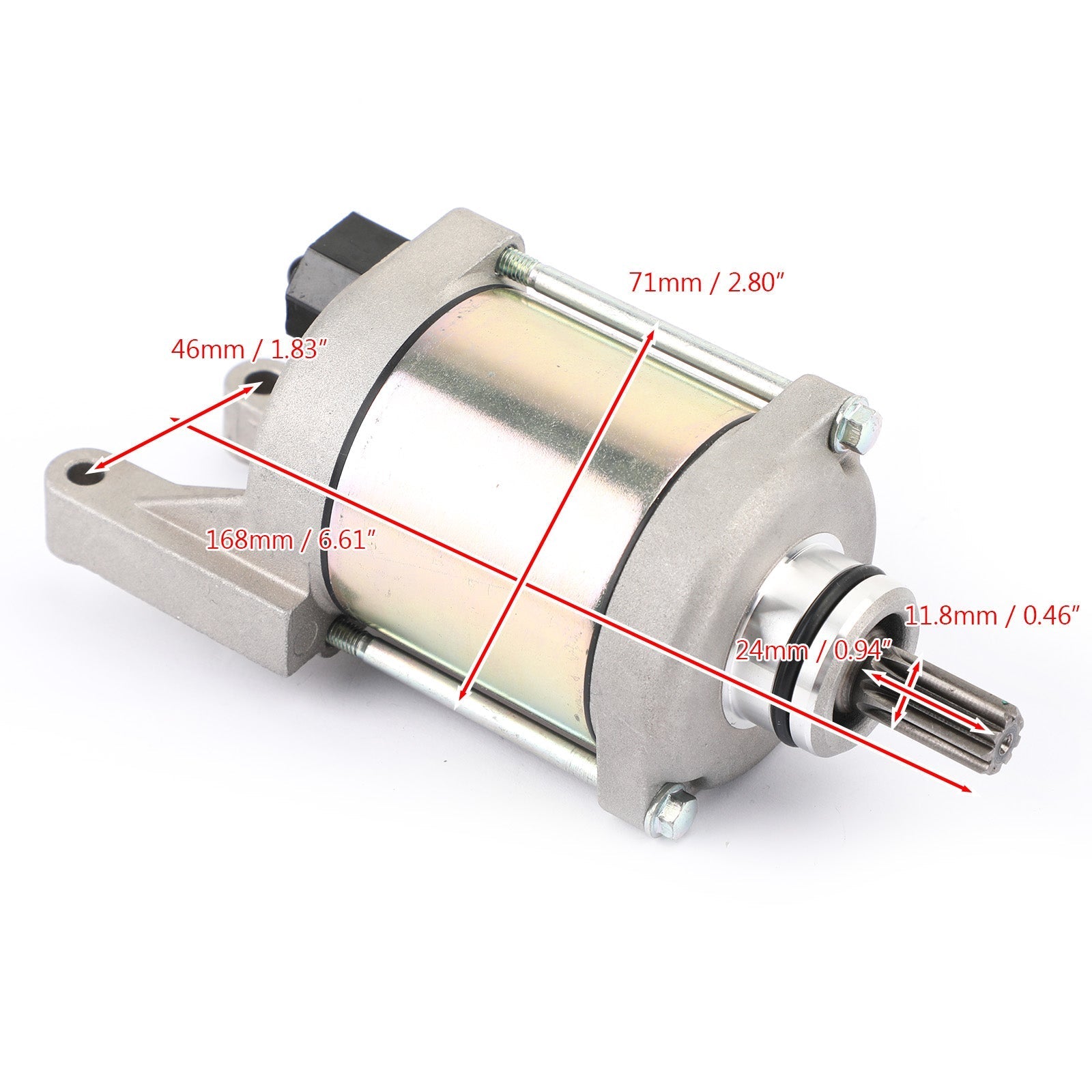 Startmotor Geschikt voor Yamaha YS250 Fazer XTZ250 Lander XT250Z Tenere 2013-2017 Generiek