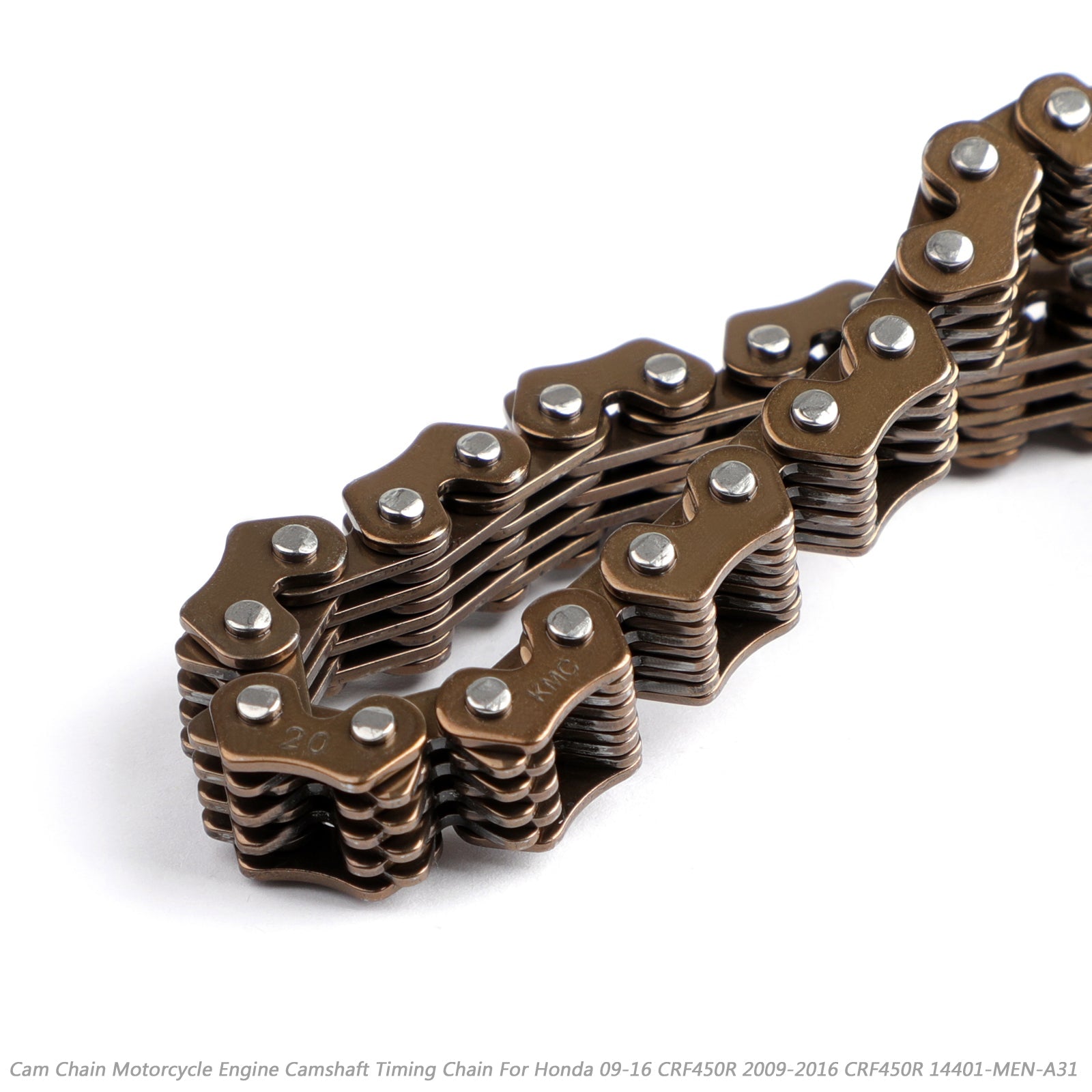 Chaîne de came de distribution adaptée pour Honda CRF450R 09-15 XL350R XR350R 83-85 CB250 78-83 générique