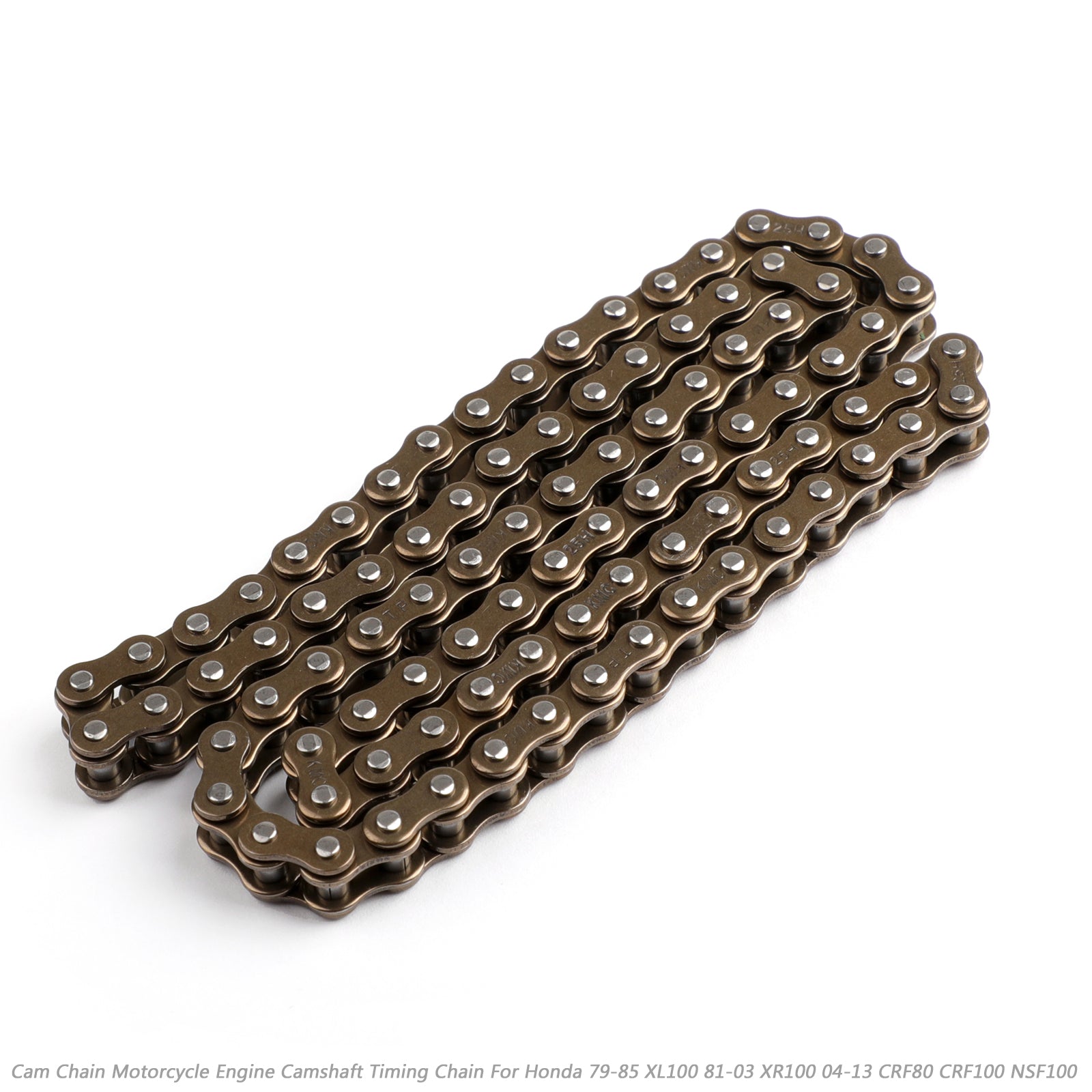 Timing Cam Chain 25H-90L för Honda NSF100 CRF100F XL100S CRF80F XR100R 79-13 Generic