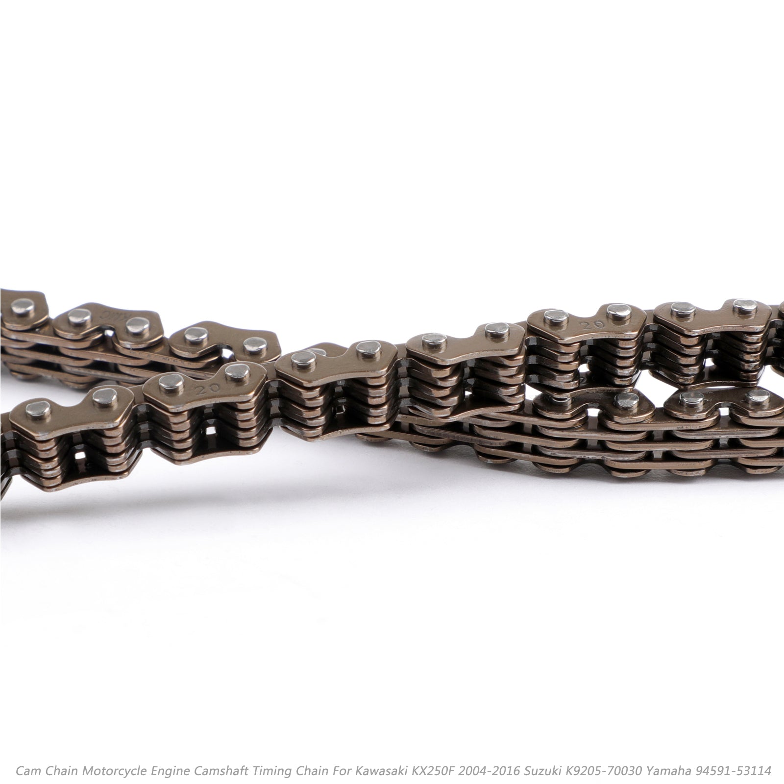 Timing Cam Chain för Kawasaki KX250F KX 250F 04-16 92057-0030 YAMAHA 94591-53114 Generisk