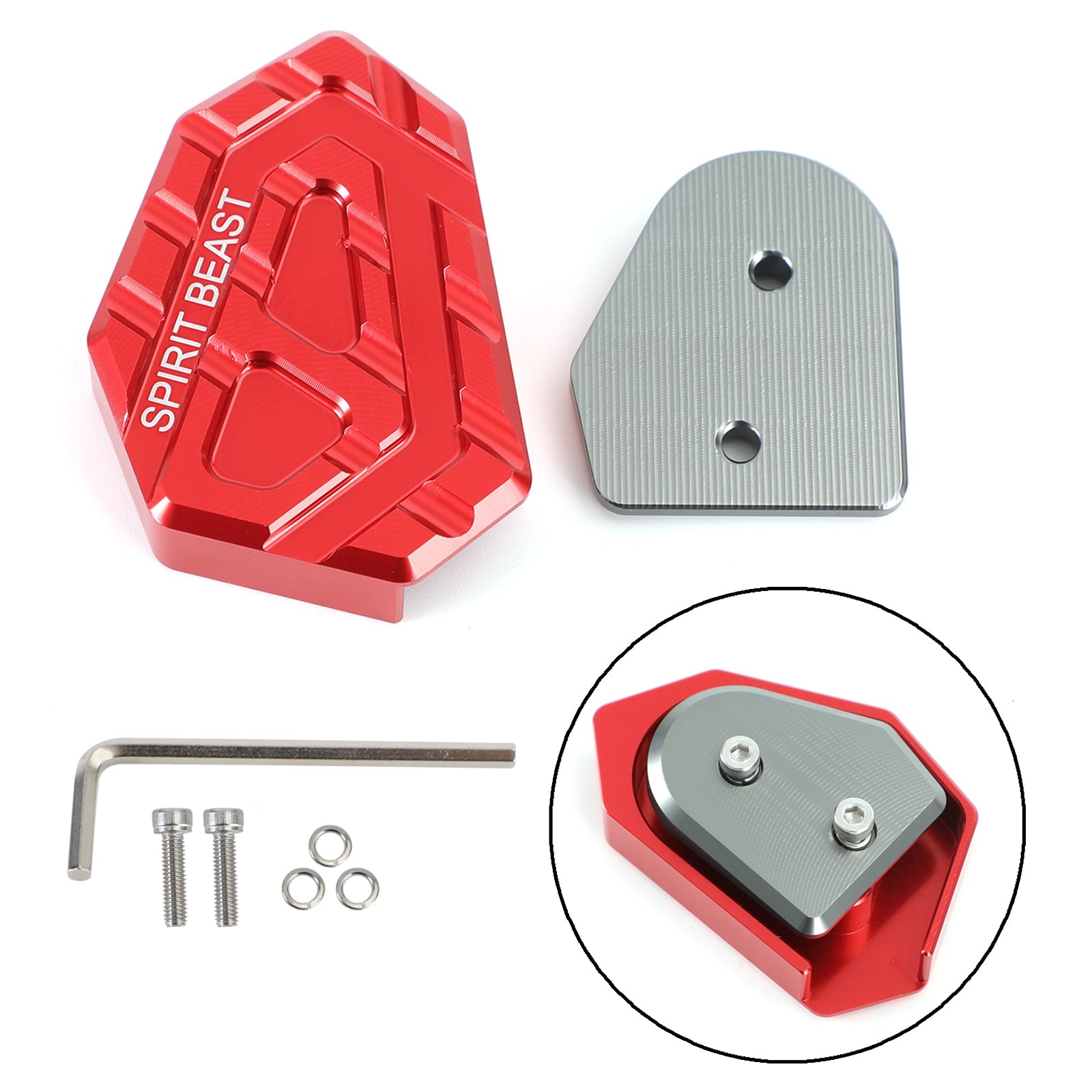 Zadná brzdová zväčšenie páky pedála Hliník pre BMW G310 GS R 21 titánový generický titán