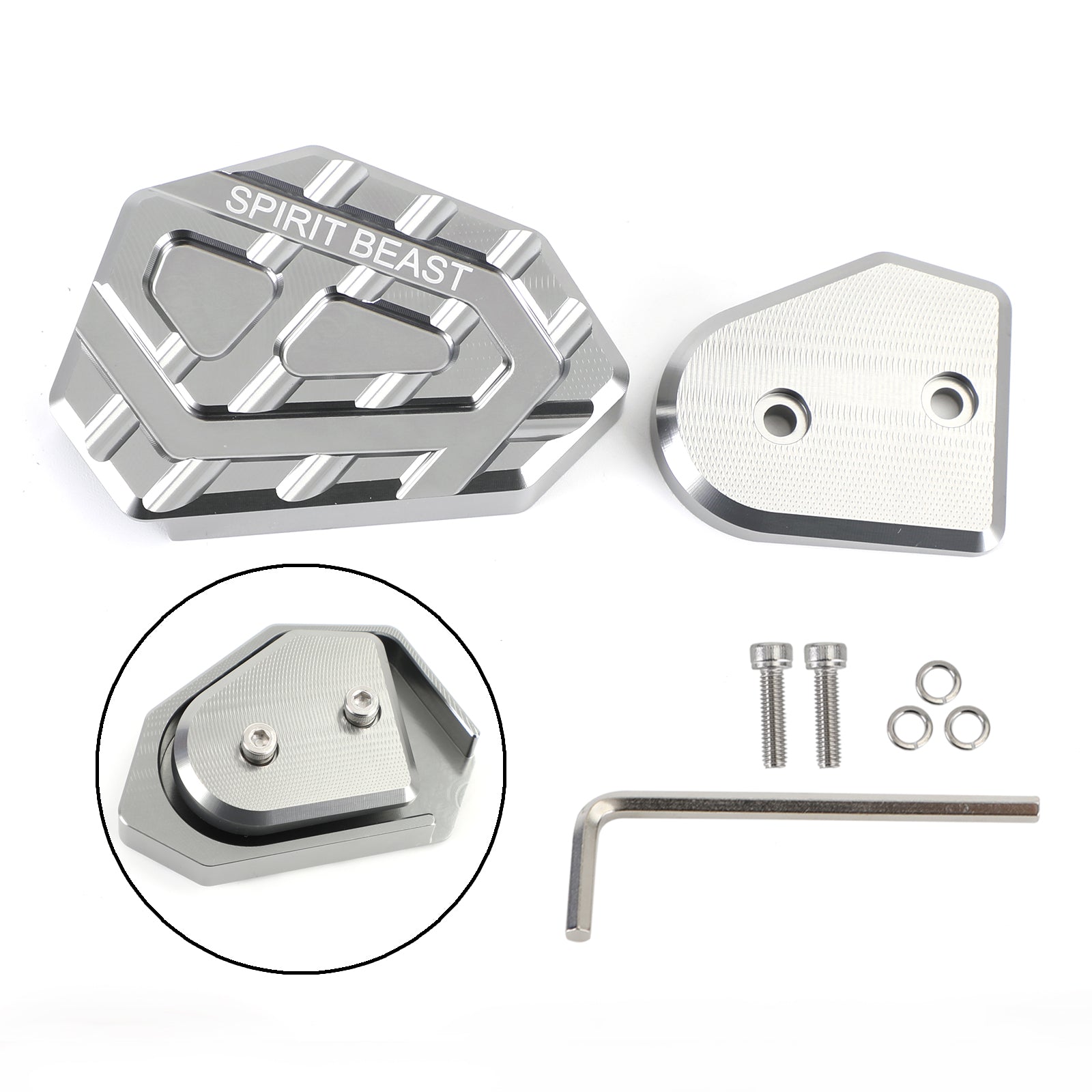 Zadná brzdová zväčšenie páky pedála Hliník pre BMW G310 GS R 21 titánový generický titán