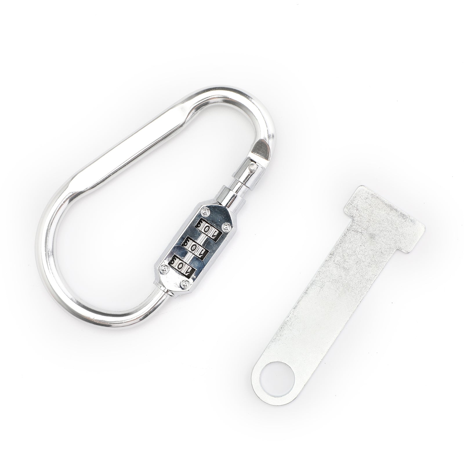 Motorhelmslot + T-BAR past rond maximaal 1 1/2 stuur Universeel Generiek