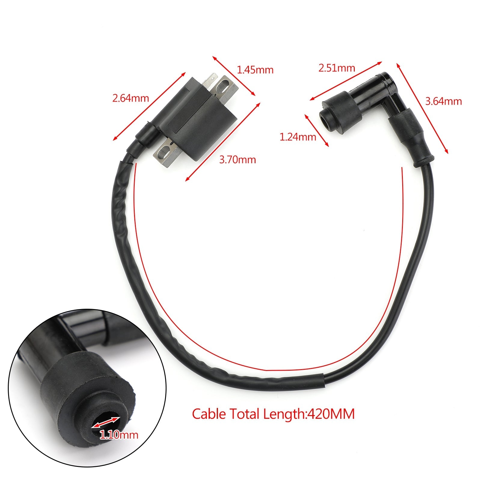 1988-2006 Yamaha Blaster 200 YFS200 ATV High Performance Racing Ignition Coil Genérico