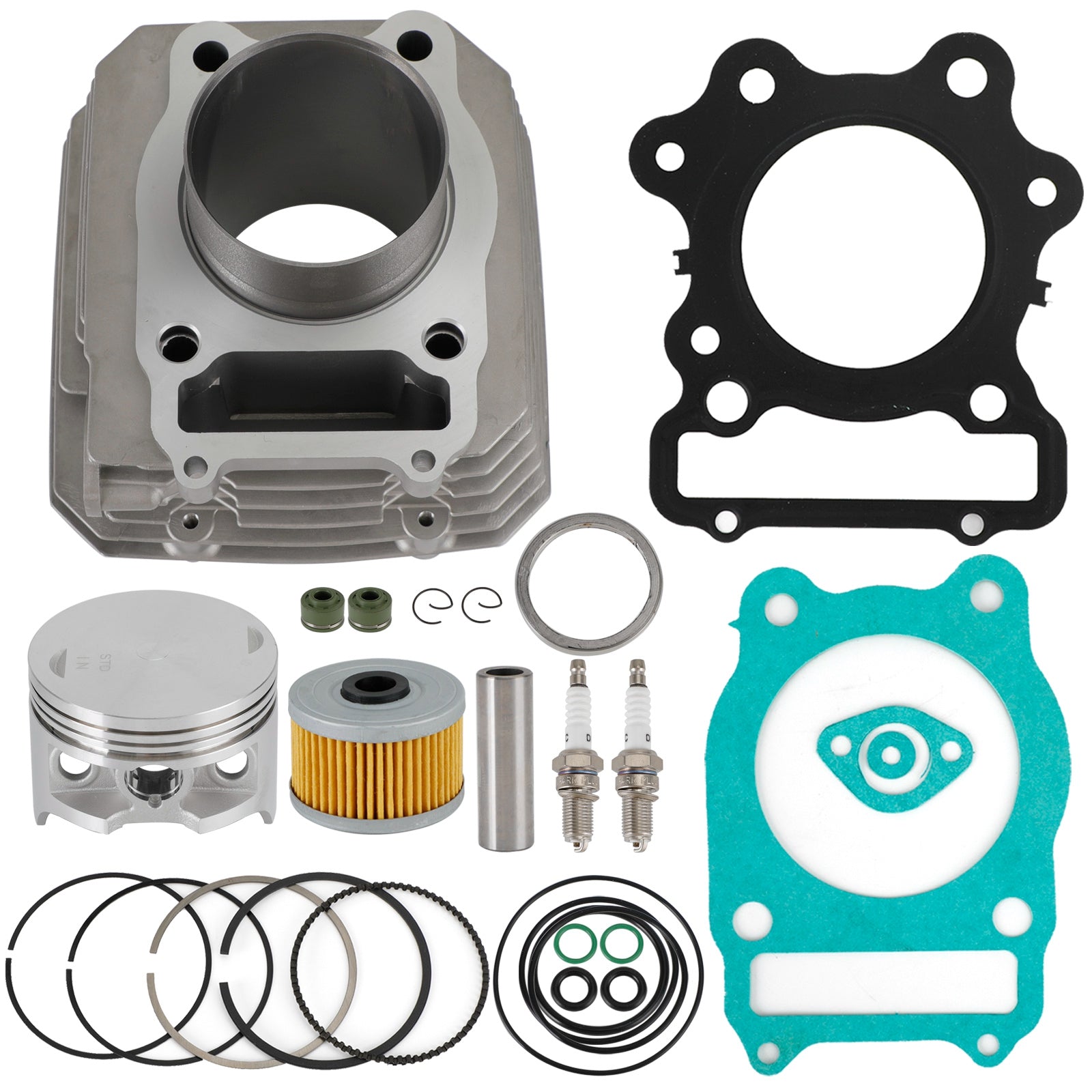 1988-2000 Honda TRX300 Fourtrax FW 4x4 2x4 sylinderstempel Top End Gasket Kit