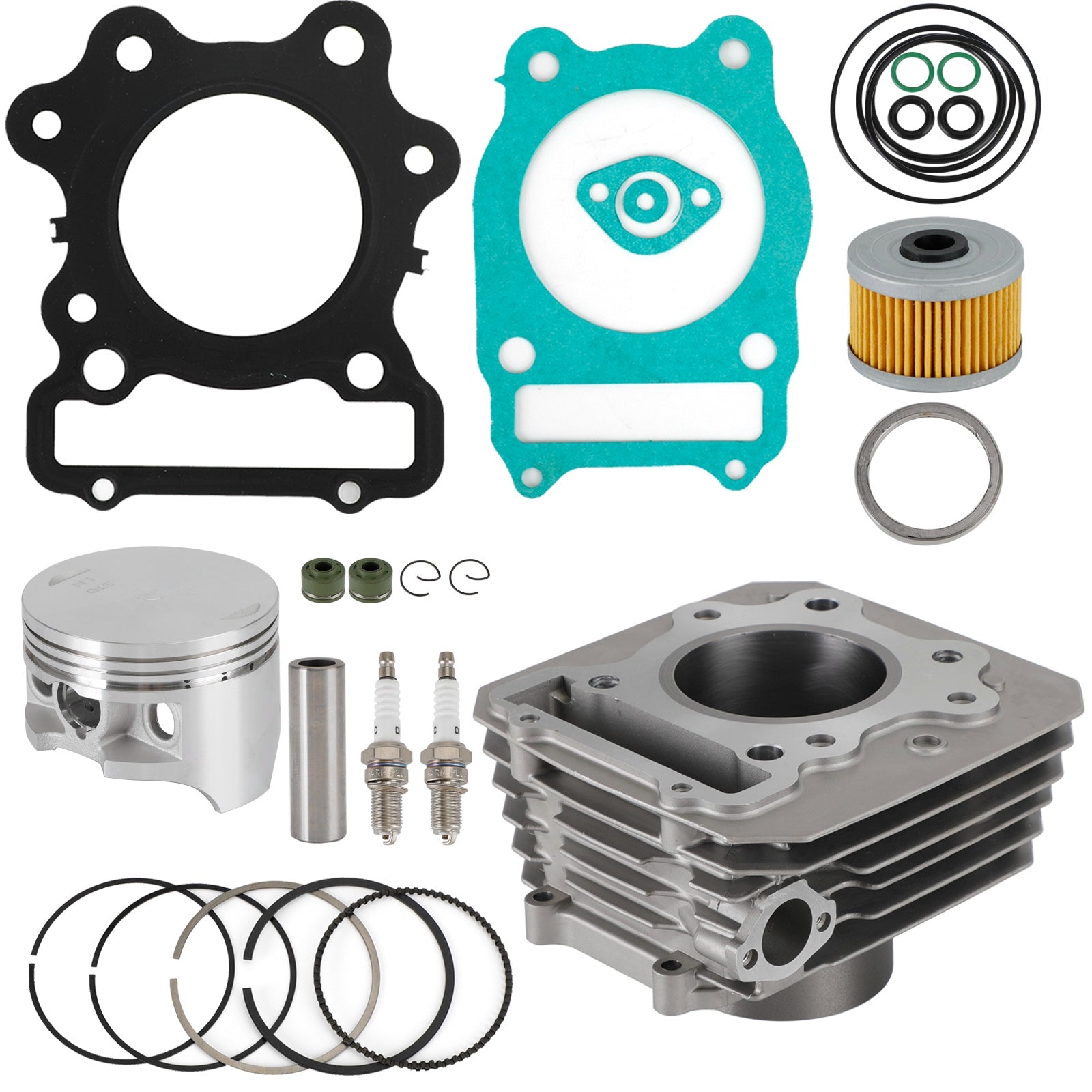 1988-2000 Honda TRX300 Fourtrax FW 4x4 2x4 sylinderstempel Top End Gasket Kit