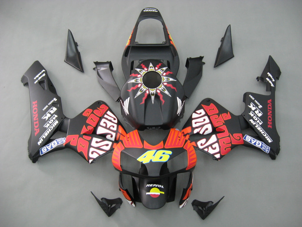 2003-2004 CBR600RR BODYWORK FAIRING MULTI-ABS ABS-injektion Gjuten plast 12# Generisk
