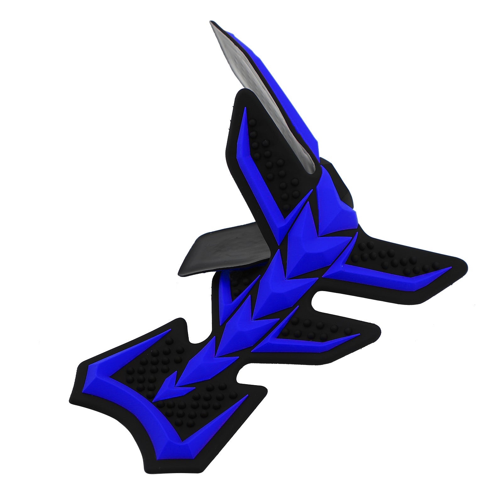 Motorcycle Bike Rubber Tank Pad Gas Protector Sticker Cover Visgraten Pad Generiek