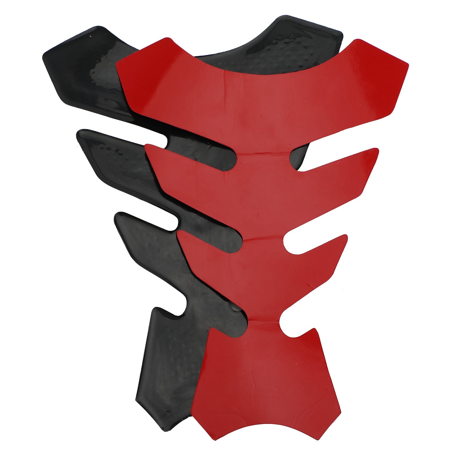 Motorcycle Bike Rubber Tank Pad Gas Protector Sticker Cover Visgraten Pad Generiek