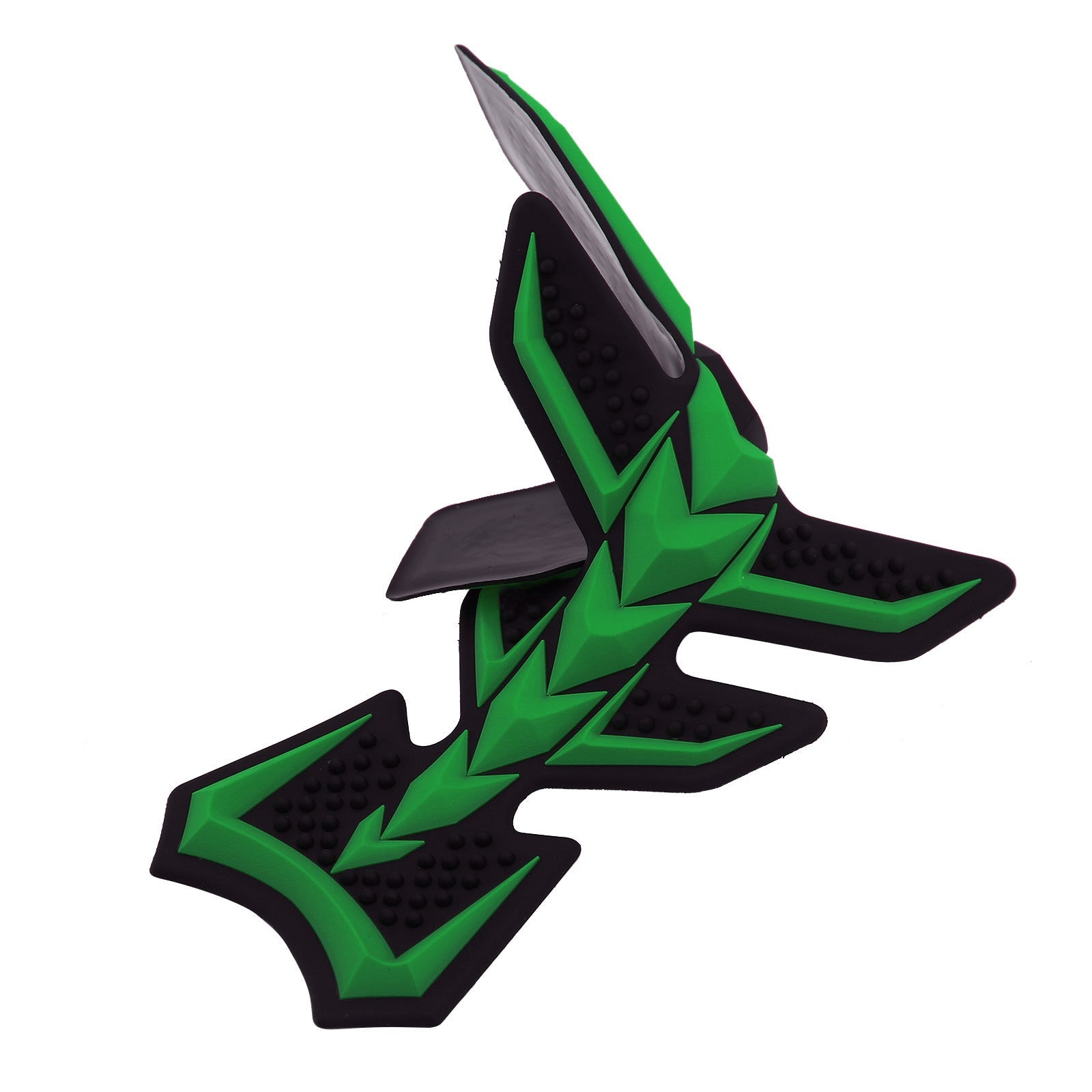 Motorcycle Bike Rubber Tank Pad Gas Protector Sticker Cover Visgraten Pad Generiek