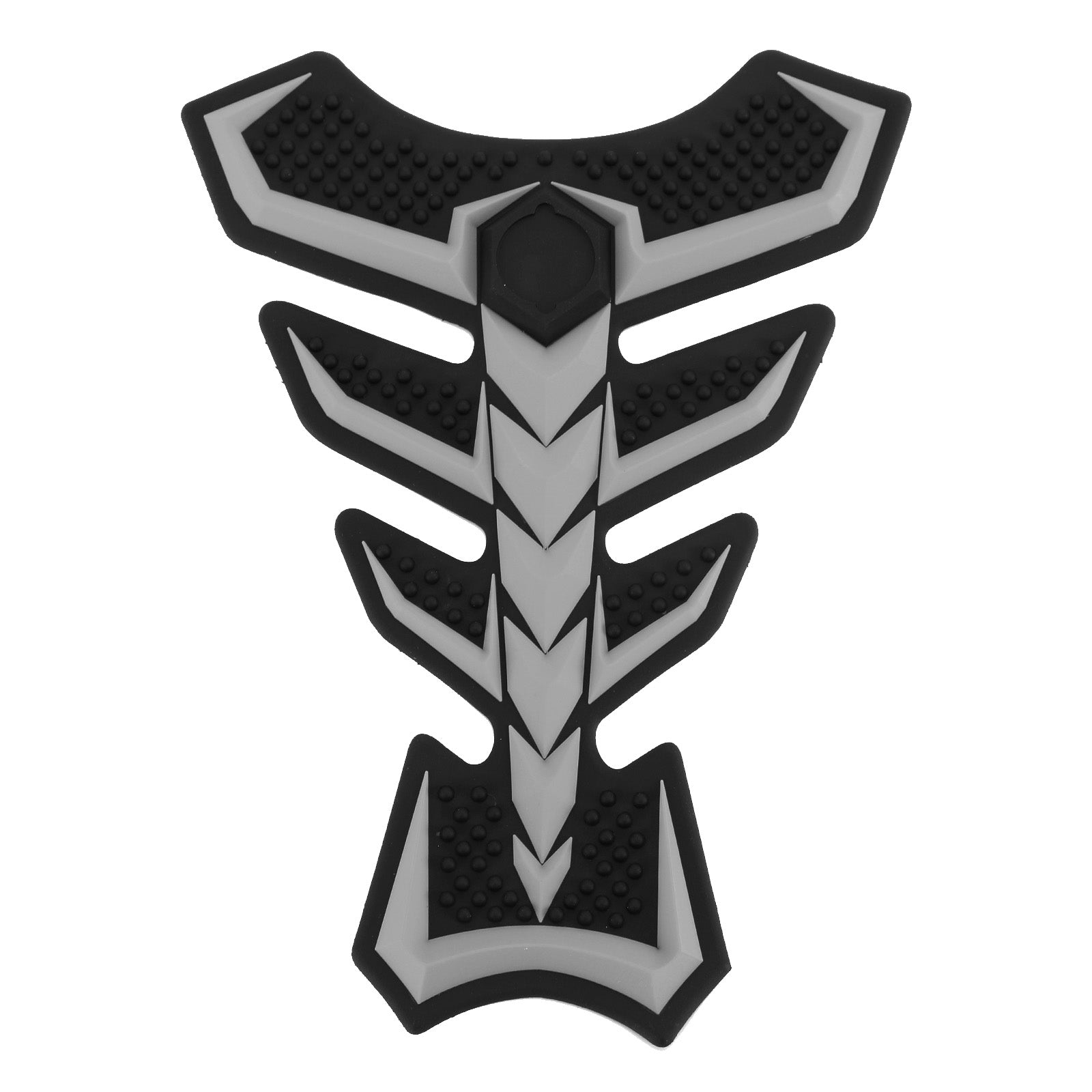 Motorcycle Bike Rubber Tank Pad Gas Protector Sticker Cover Visgraten Pad Generiek