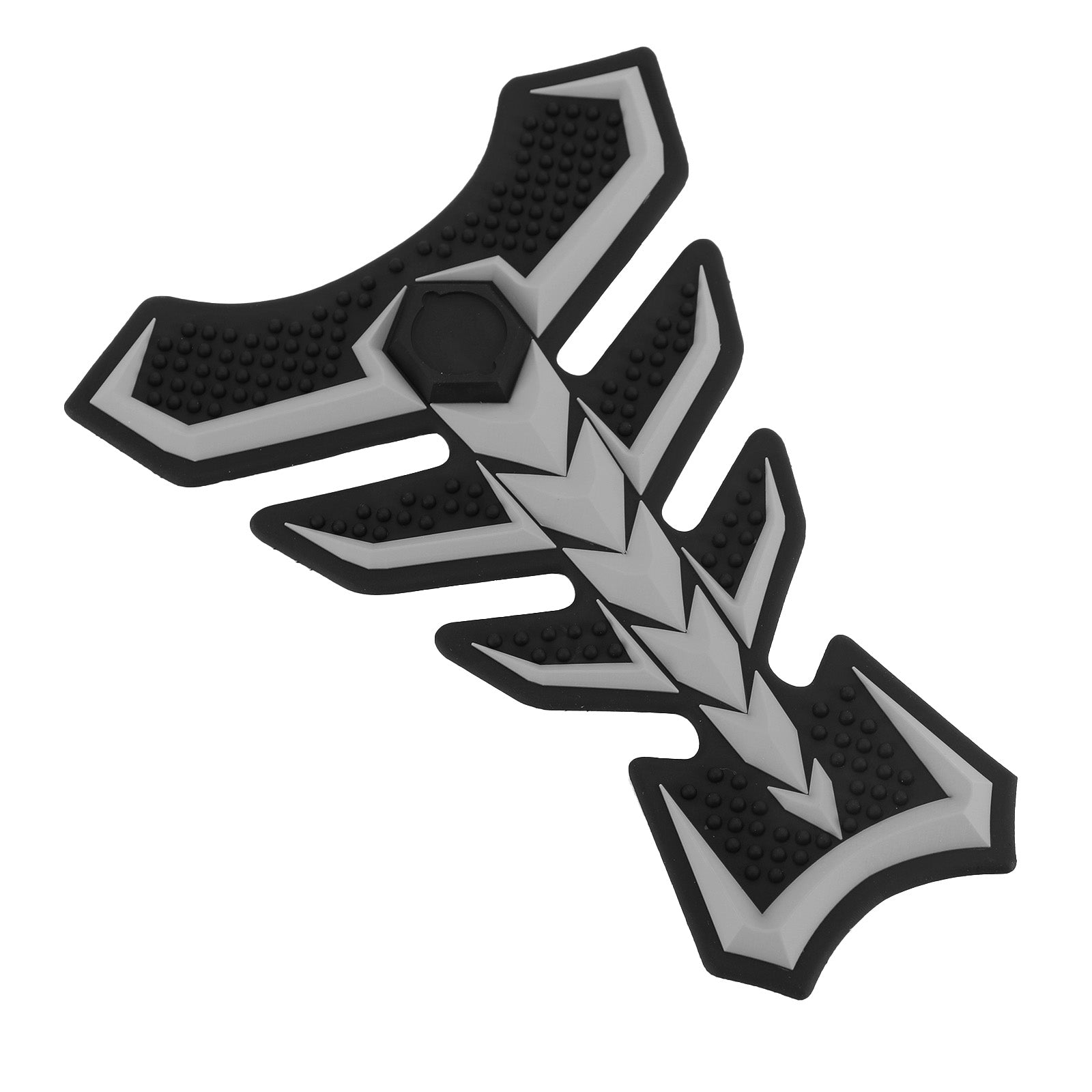 Motorcycle Bike Rubber Tank Pad Gas Protector Sticker Cover Visgraten Pad Generiek