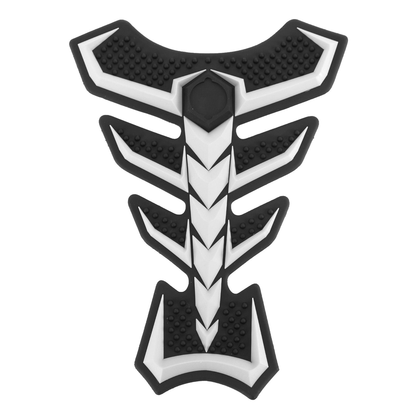 Motorcycle Bike Rubber Tank Pad Gas Protector Sticker Cover Visgraten Pad Generiek