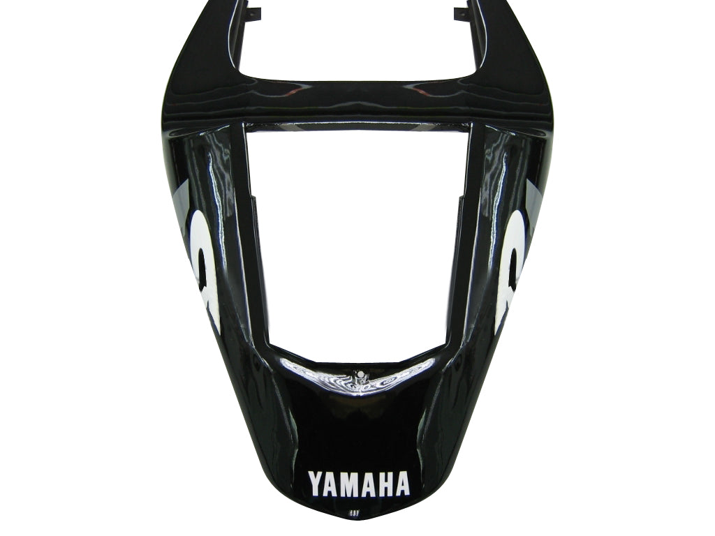 Yamaha YZF-R1, rok výroby 2000-2001, čierna & Generické kapotáže Red Flame R1 Racing