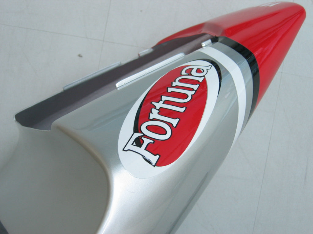 2000-2001 Yamaha YZF-R1 Silver Red Fortuna Racing Fairings Generic