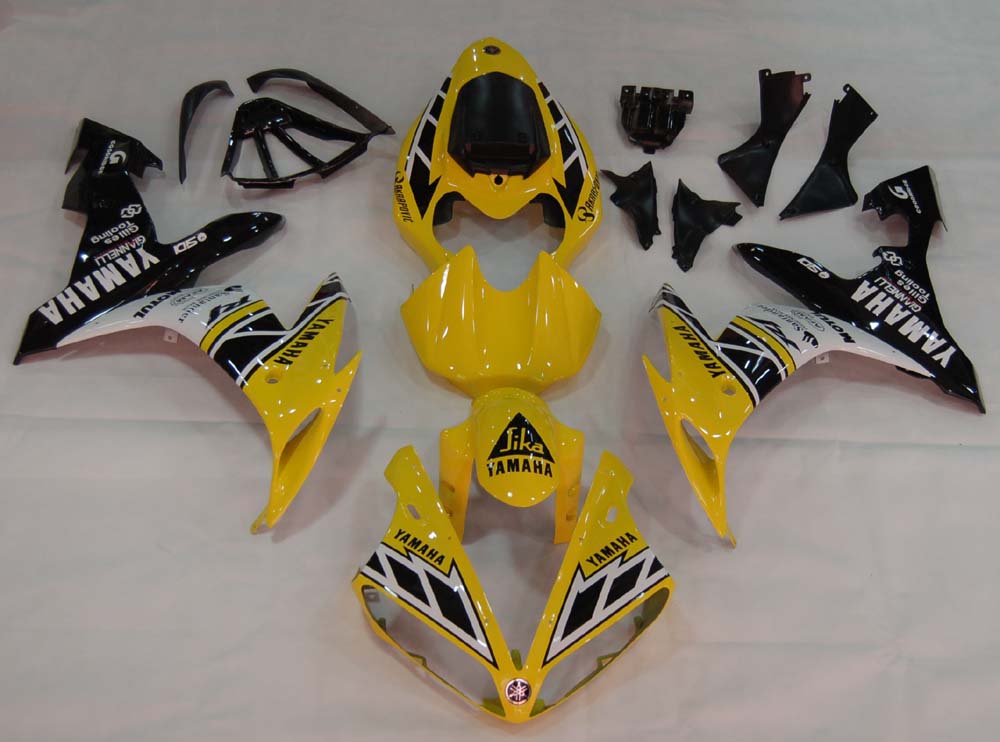Kit de carenado amarillo Yamaha R1 2004-2006