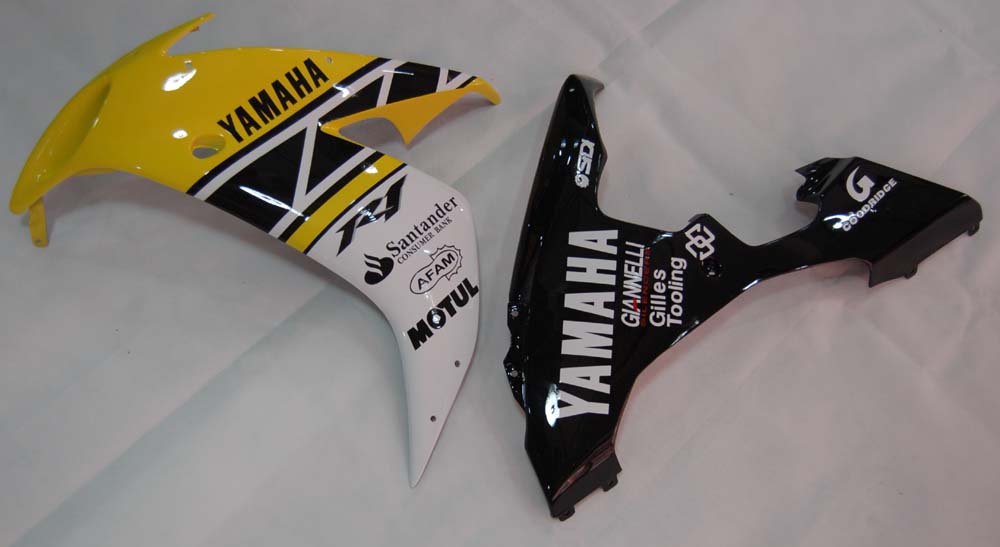 Kit de carenado amarillo Yamaha R1 2004-2006