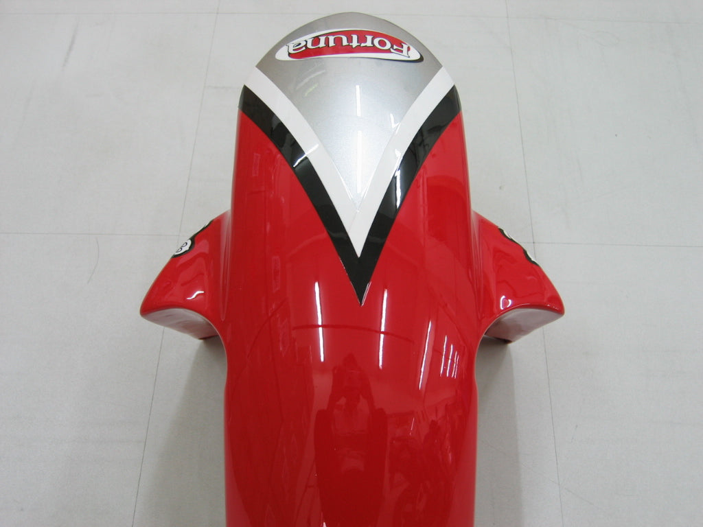 2004-2006 YZF 1000 R1 RED BORDWORD FAIRING ABS INSIME PLASTIQUES MOULÉS Set générique