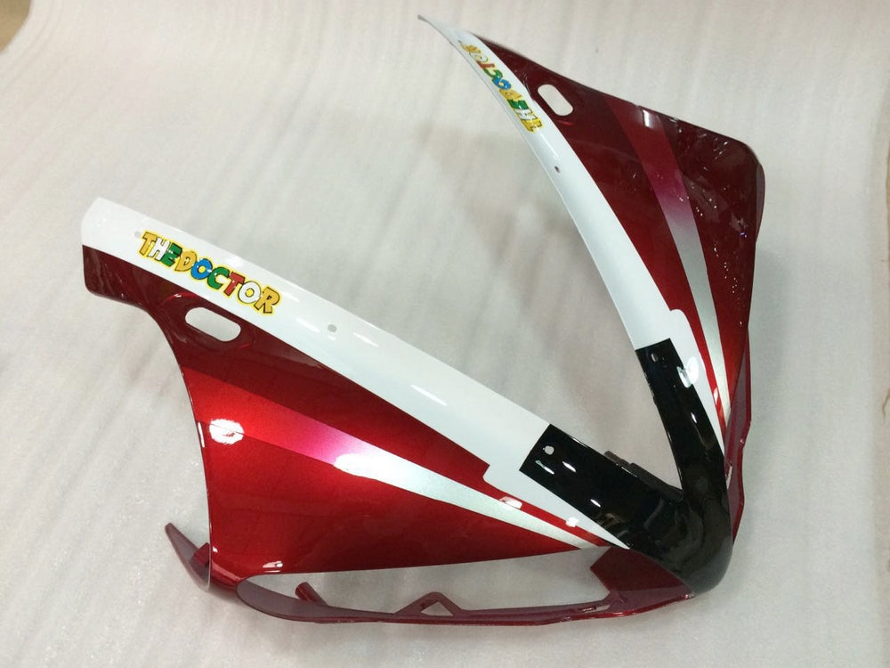 2004-2006 Yamaha YZF-R1 Red White Racing Fairings Generic