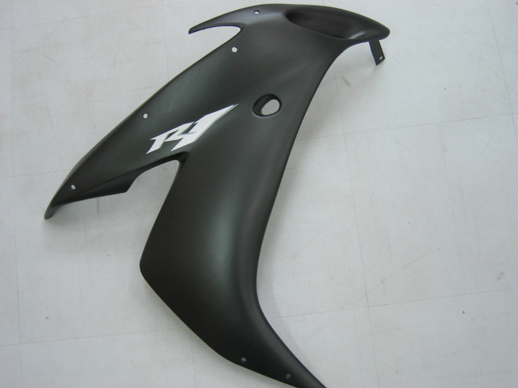 2004-2006 Yamaha YZF-R1 Contrast Black Racing Fairings Generic