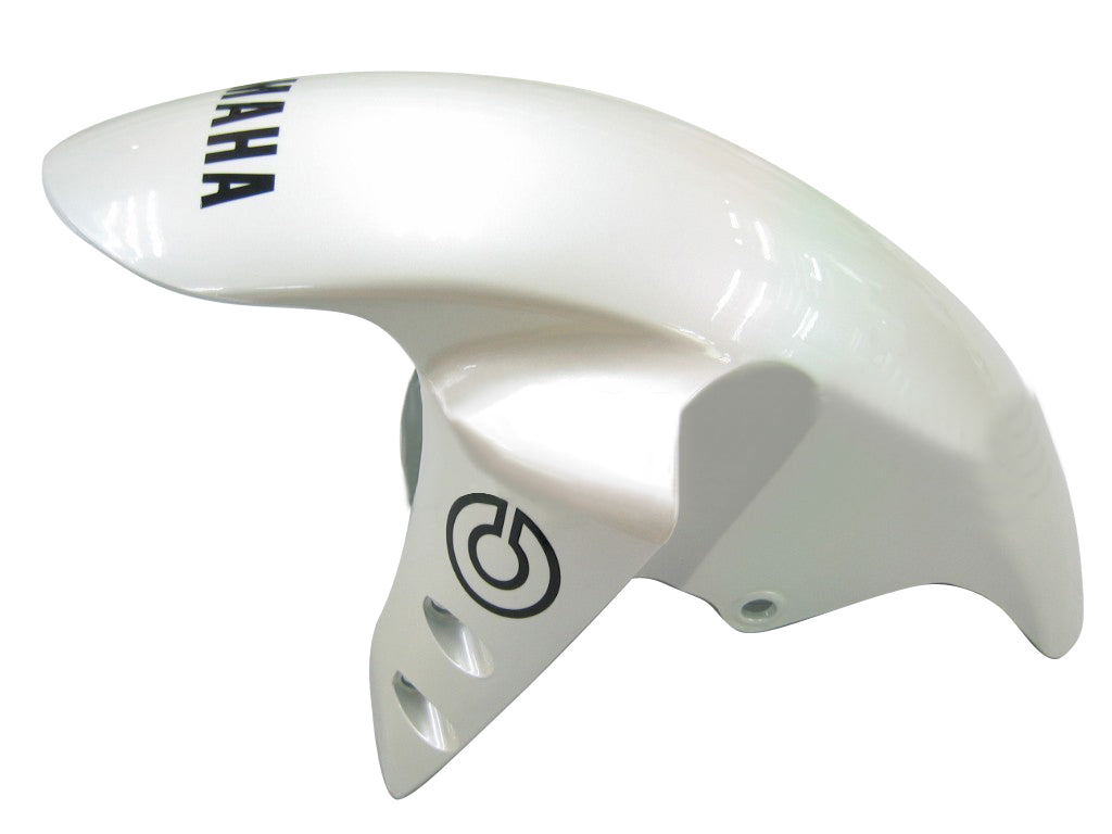 2007-2008 Yamaha YZF-R1 Carenados de carreras con apariencia de carbono blanco genéricos