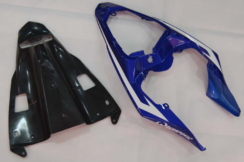 2009-2011 Yamaha YZF-R1 Blue White Racing Fairings Generic
