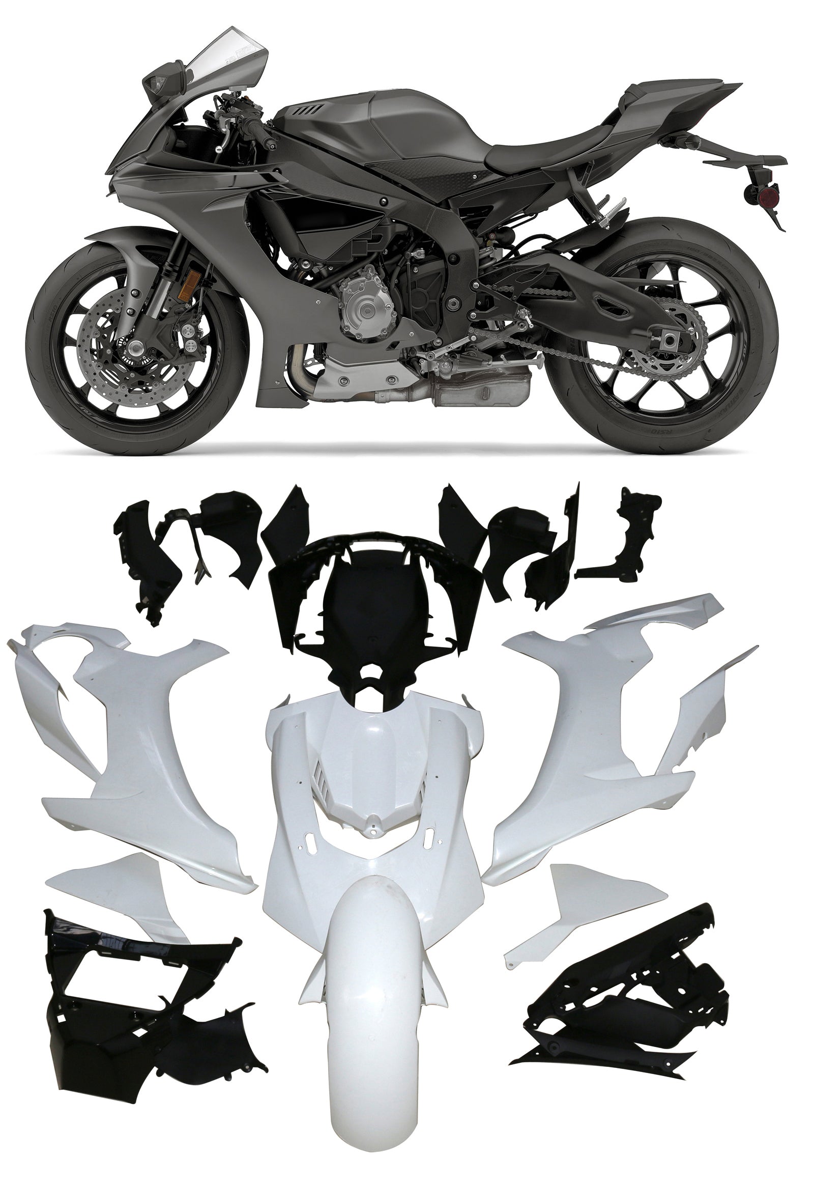 2015-2019 YAMAHA YZF 1000 R1 FAIRING KIT