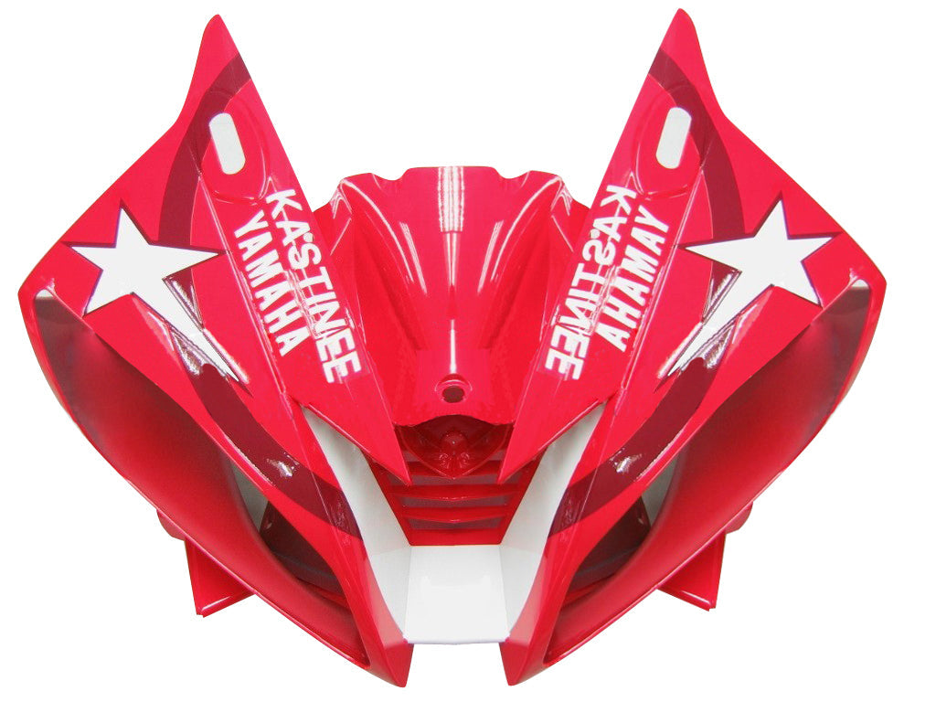 2006-2007 Yamaha Yzf-R6 Fairings Red White Star Fiat R6 Racing générique