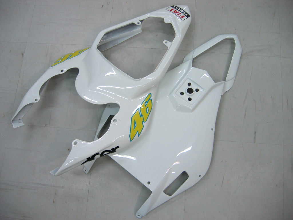 2006-2007 Yamaha YZF-R6 Fairings White Blue No.46 FIAT R6 Racing Generic