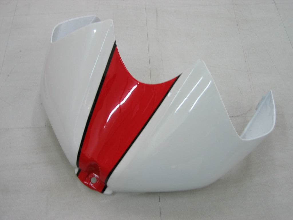 Carenados Yamaha YZF-R6 2006-2007, blanco, rojo, Michelin R6 Racing genérico