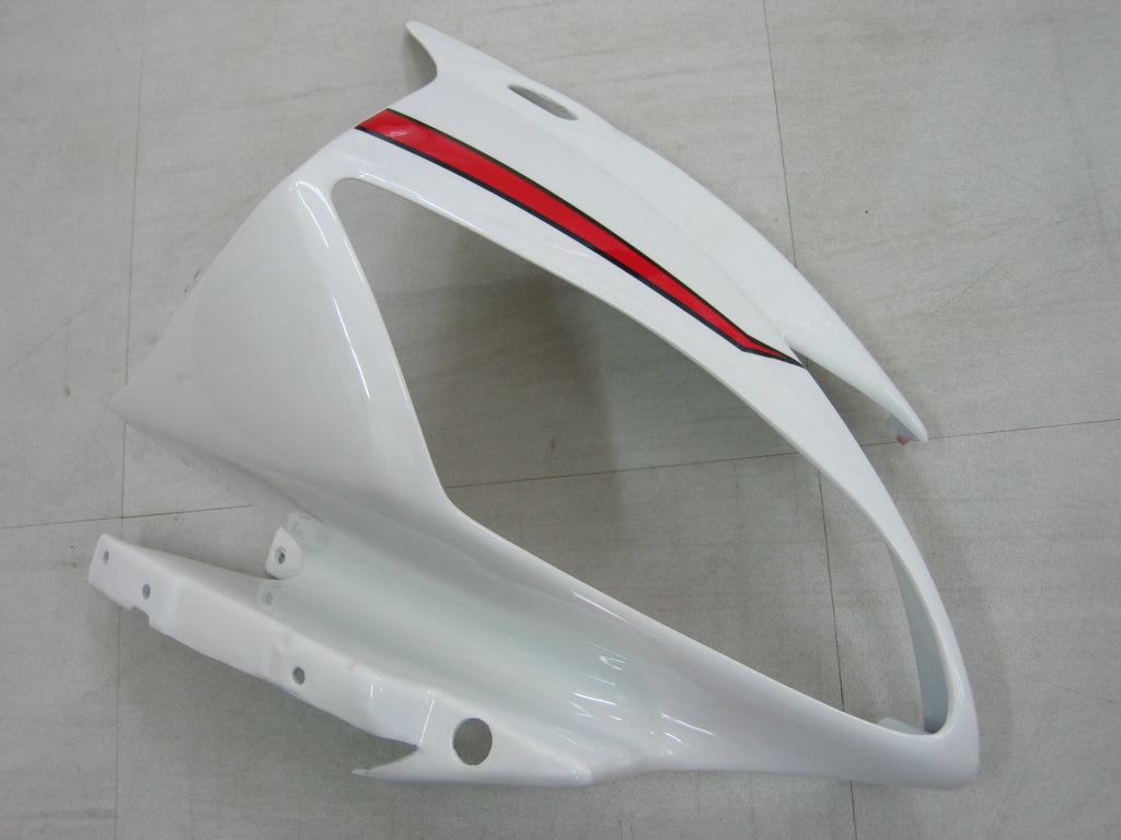 Carenados Yamaha YZF-R6 2006-2007, blanco, rojo, Michelin R6 Racing genérico