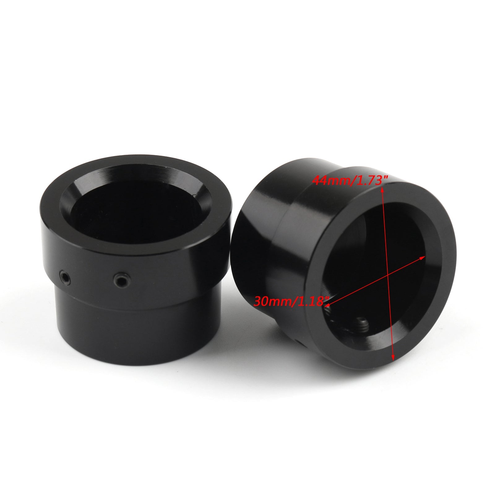 Tuerca de tapa de eje delantero para Harley Sportster XL 883 1200 negro genérico