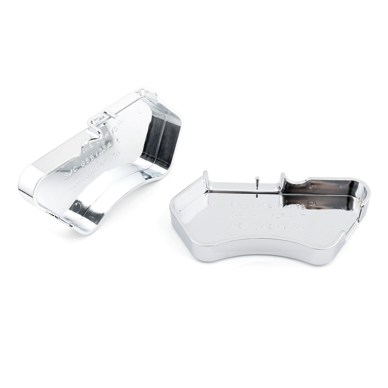 ABS plastový chrómový predný alebo zadný strmeň pre kryty honda vtx 1800 2002-2007 generic