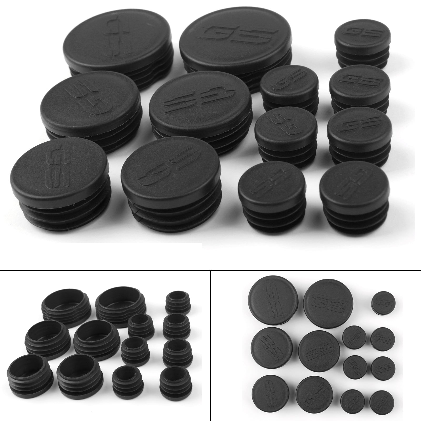 10pcs Fold Hole Tampa tampa dos plugs Decor Conjunto para BMW R1200GS/LS/ADV 2013-2016 Genérico