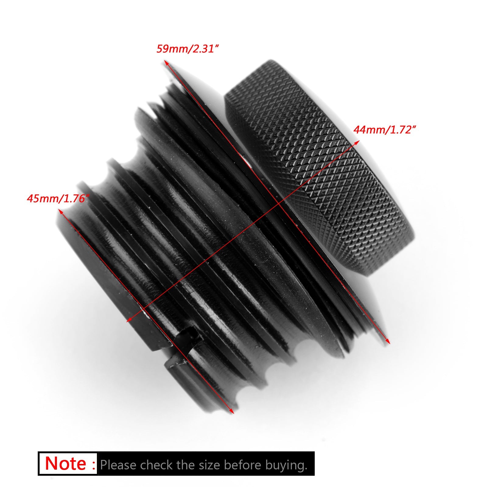 Čierna splachovacia nádržka plynový uzáver odvzdušňovaná palivová nádrž pre Sportster