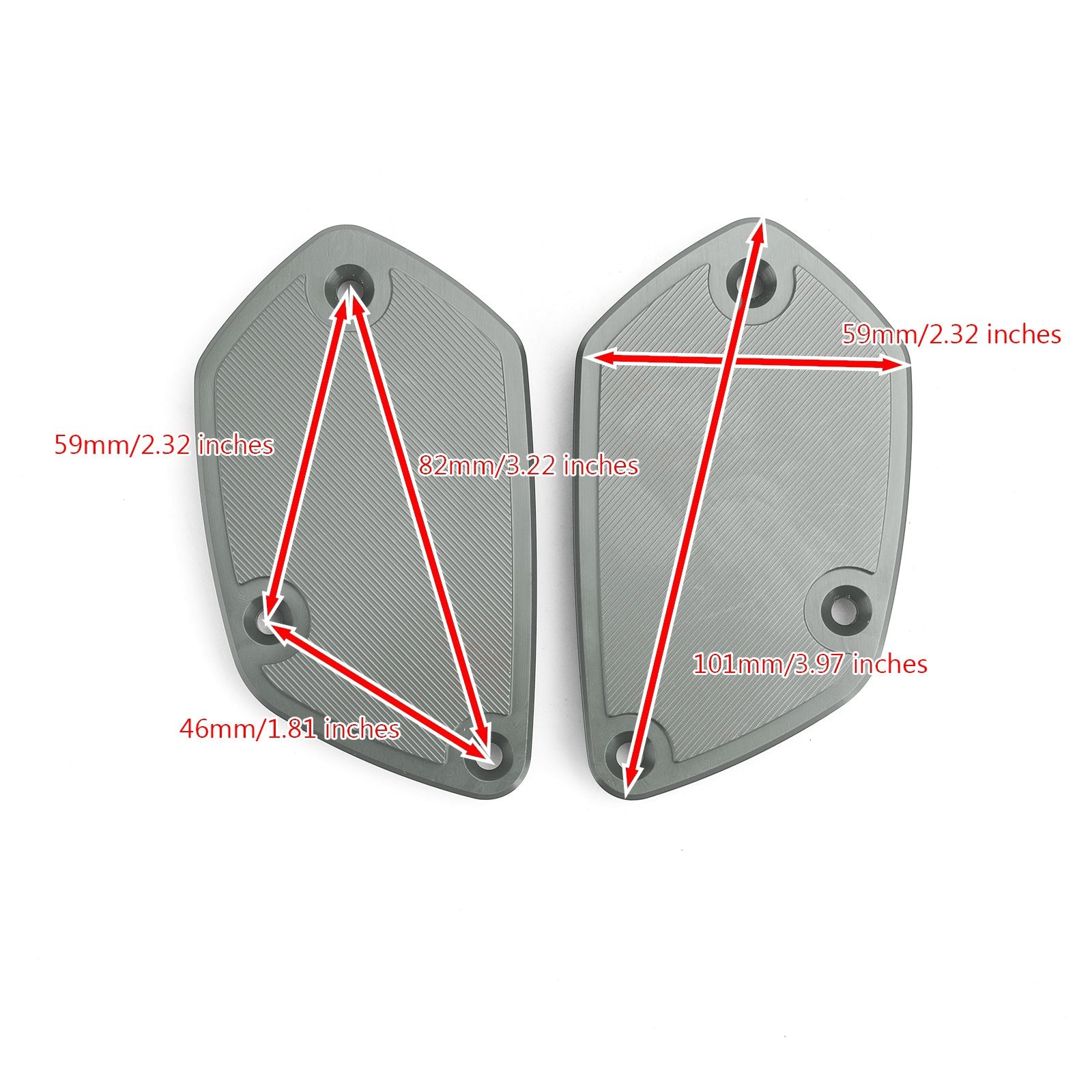 Frambromskopplingsbehållare Fluid Cap Cover Fit For BMW R Nine T 2014-2020 Generic