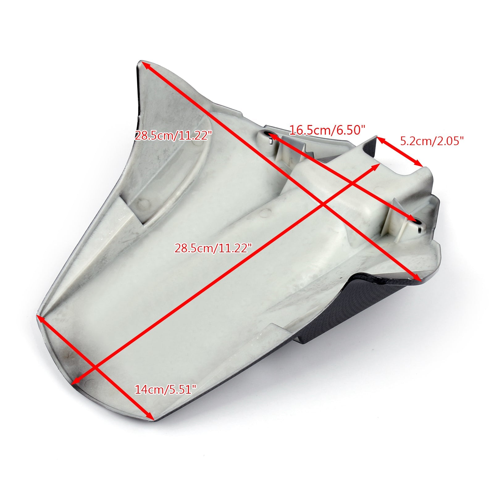 Guarda-lamas do hugger traseiro ABS para Honda CBR1000RR 1000 2008-2011 genérico