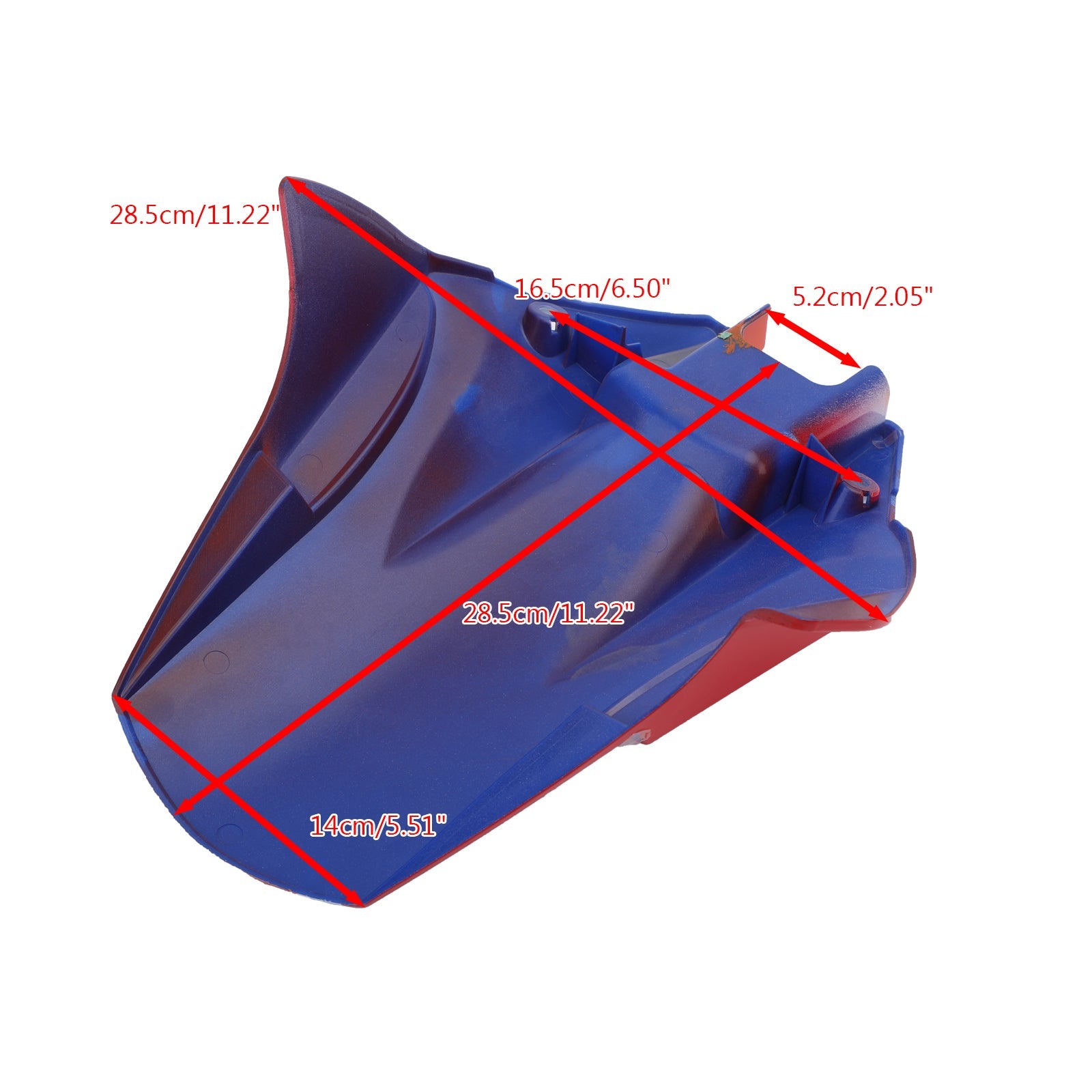 Guarda-lamas do hugger traseiro ABS para Honda CBR1000RR 1000 2008-2011 genérico