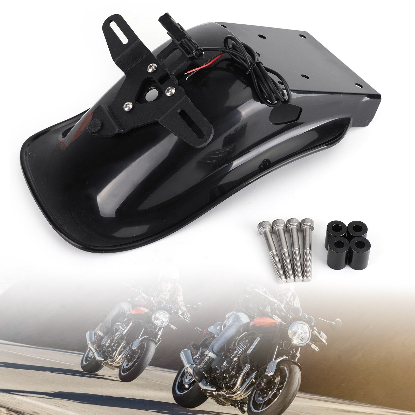 Garde-boue arrière ABS pour moto, pour Kawasaki Z900 RS z900rs café 2018 – 2022 générique
