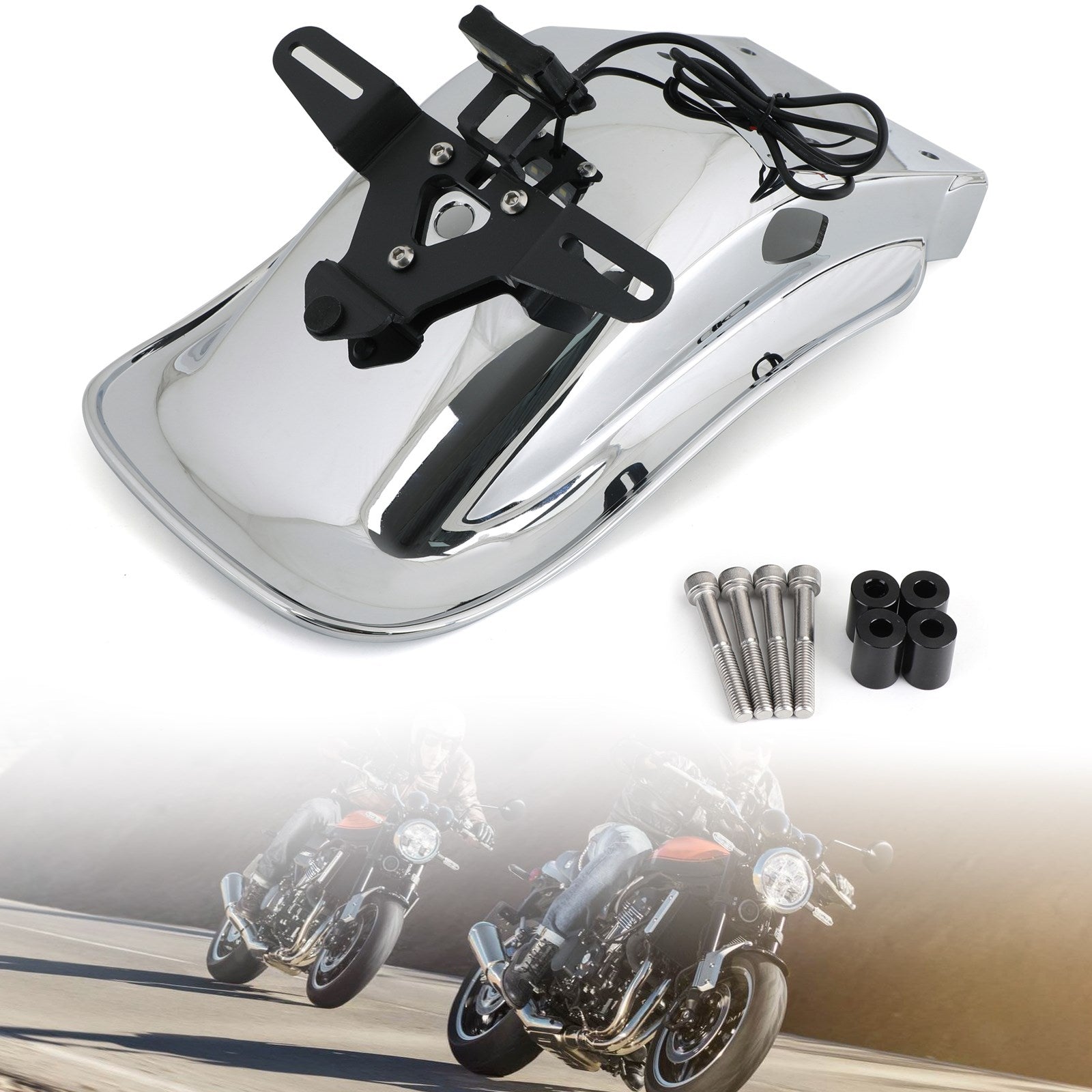 Garde-boue arrière ABS pour moto, pour Kawasaki Z900 RS z900rs café 2018 – 2022 générique