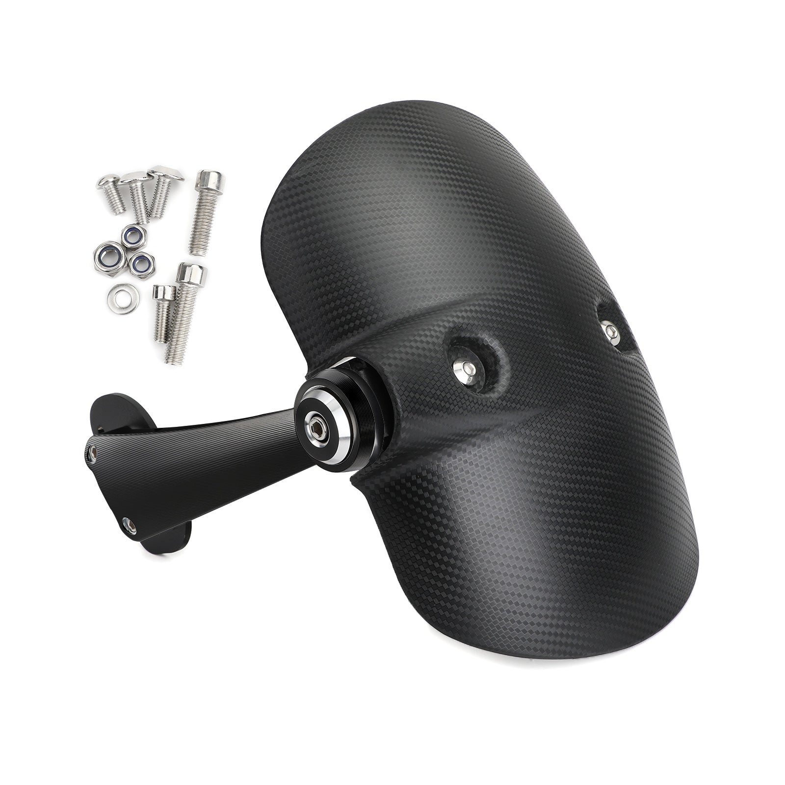 1x Motorcykel bakre lera däck Hugger Fender för BMW R Nine T 2014-2018 Generic